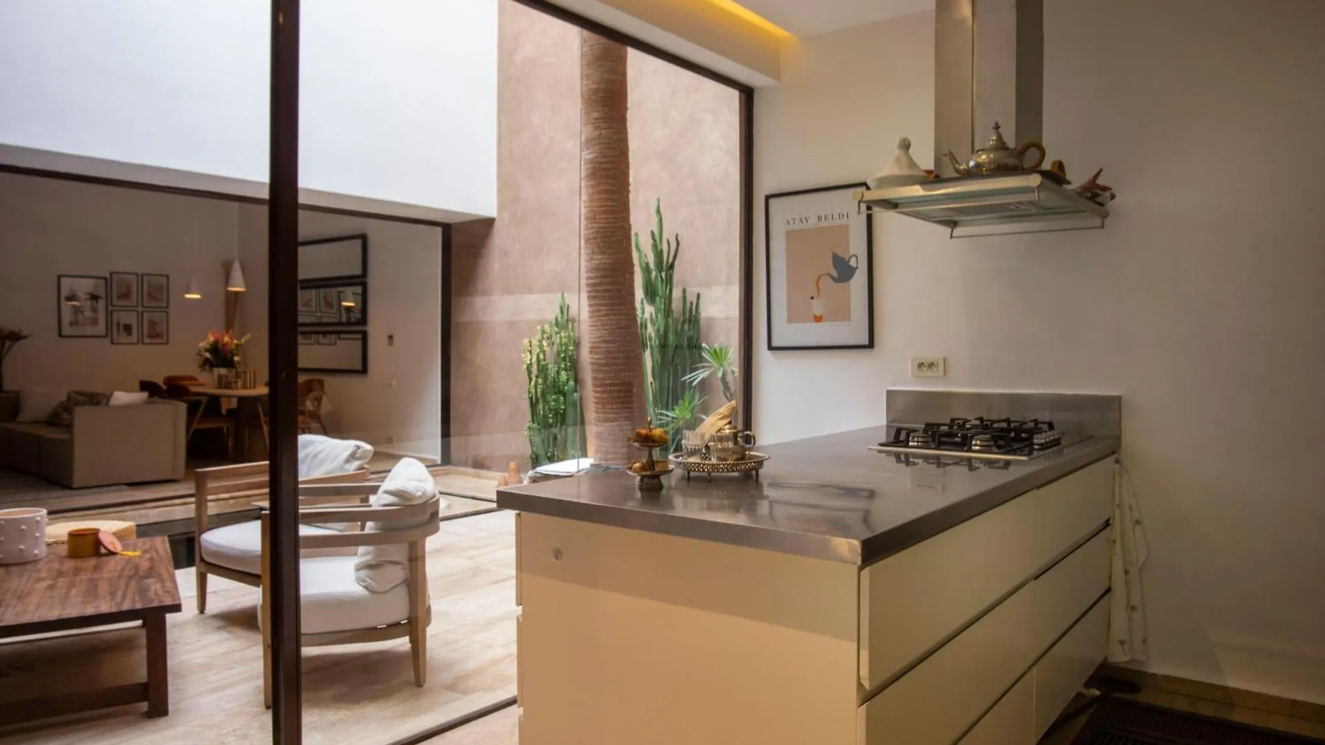 מרקש Riad 17 Dar Chamar לינה וארוחת בוקר
