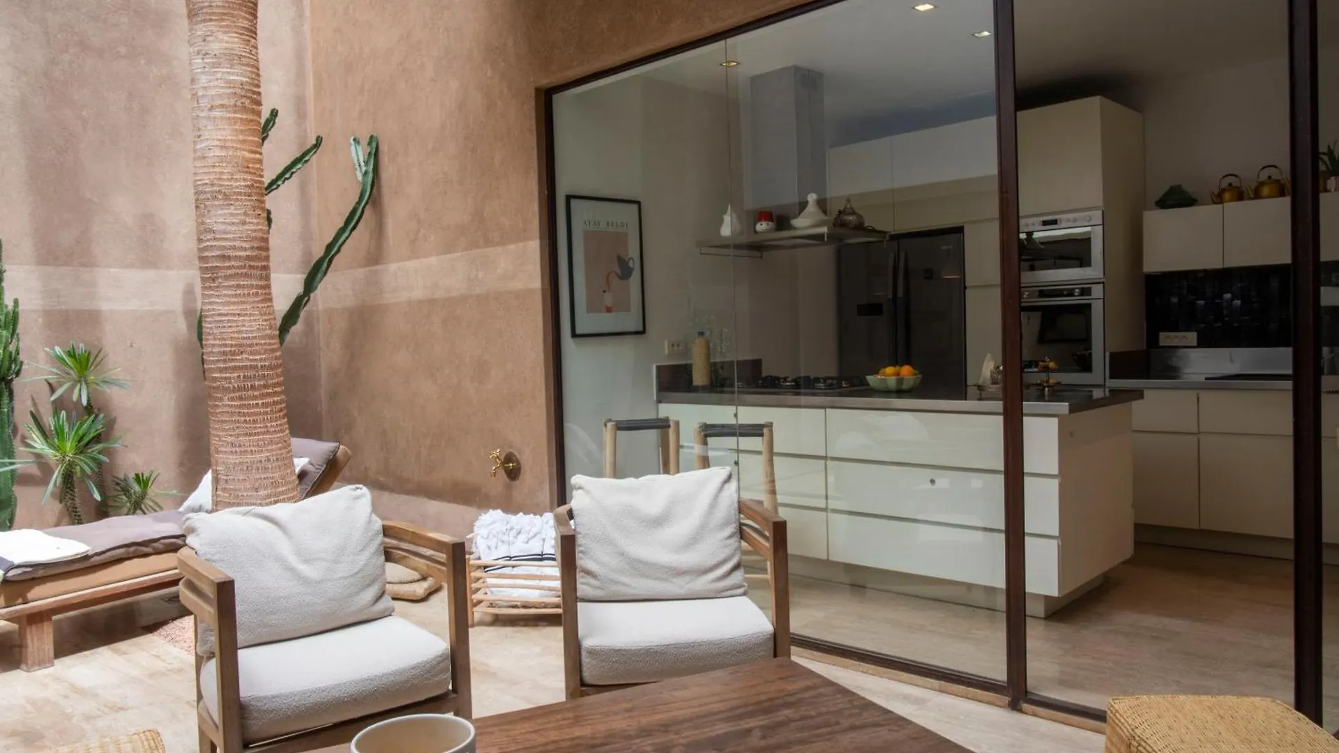 מרקש Riad 17 Dar Chamar לינה וארוחת בוקר