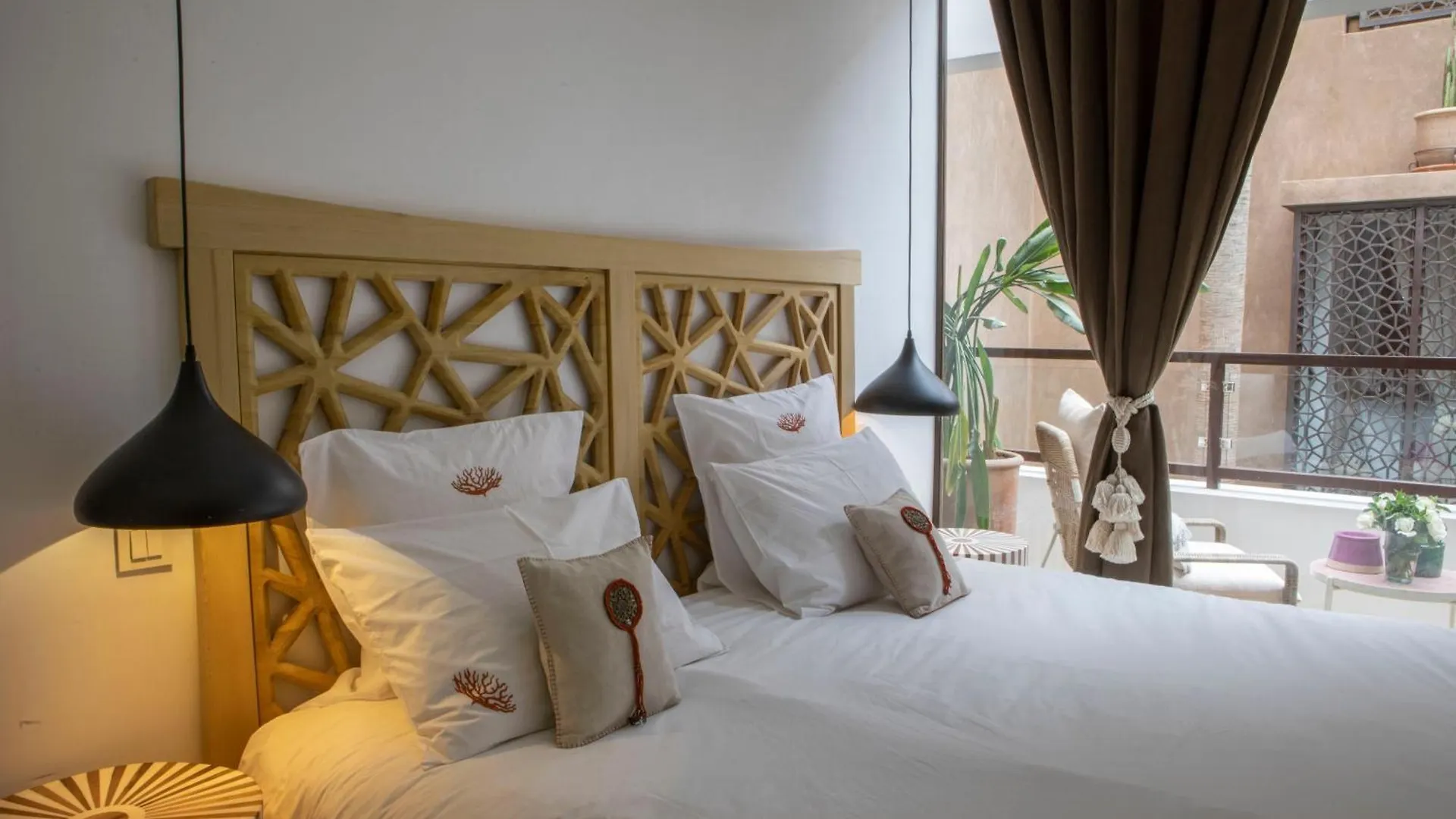 Alojamento de Acomodação e Pequeno-almoço Riad 17 Dar Chamar Marraquexe Marrocos
